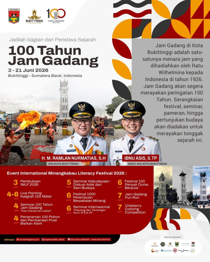 Agenda 100 Tahun Jam Gadang