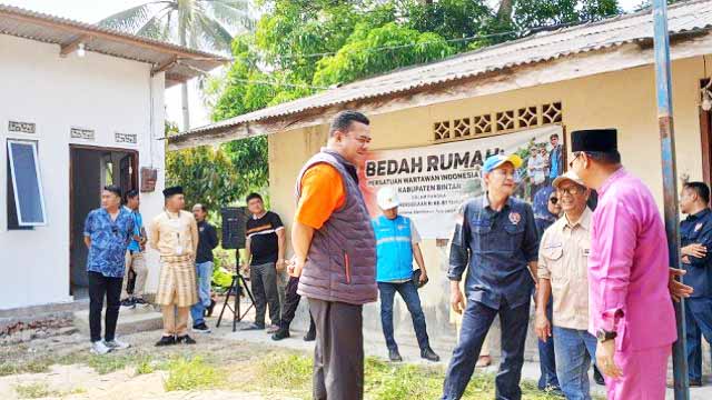 Bedah Rumah PWI Bintan