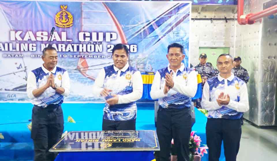 Kasal Resmikan Penggunaan Gedung Lanal Bintan di Tanjunguban