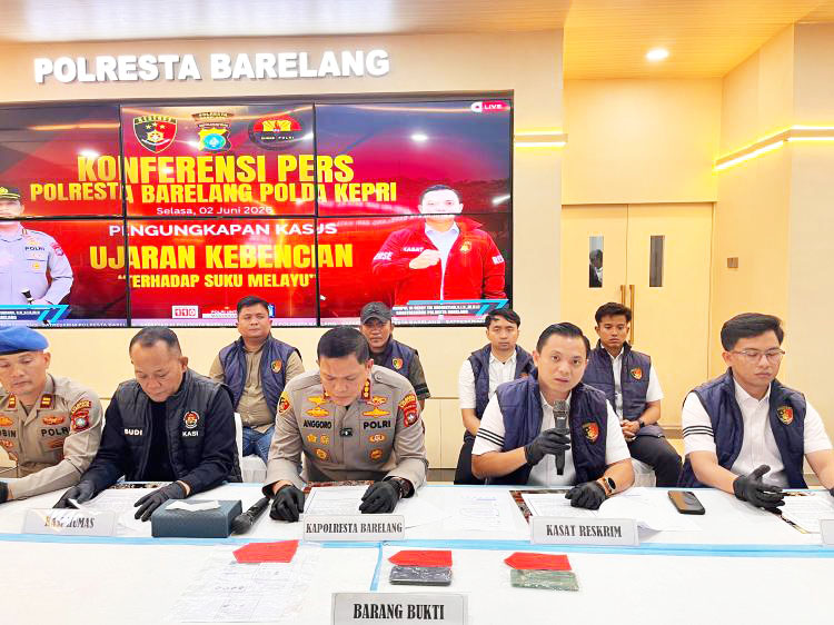 Diduga Hina Suku Melayu di Batam, Polresta Amankan Raja Situmorang