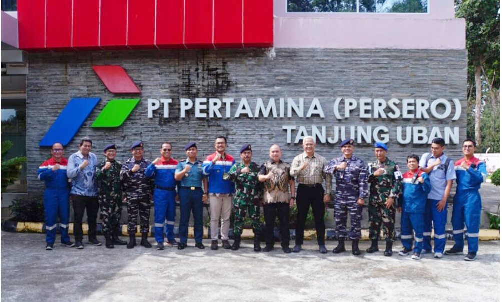 Kodaeral IV Dampingi Pejabat Penghubung Atau LO PT Pertamina (Persero)