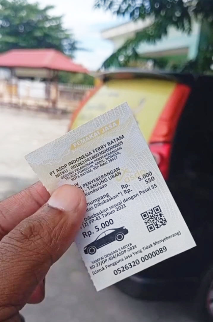 Supir Taksi Online Terkejut Kebijakan Pas Pelabuhan ASDP Tanjunguban