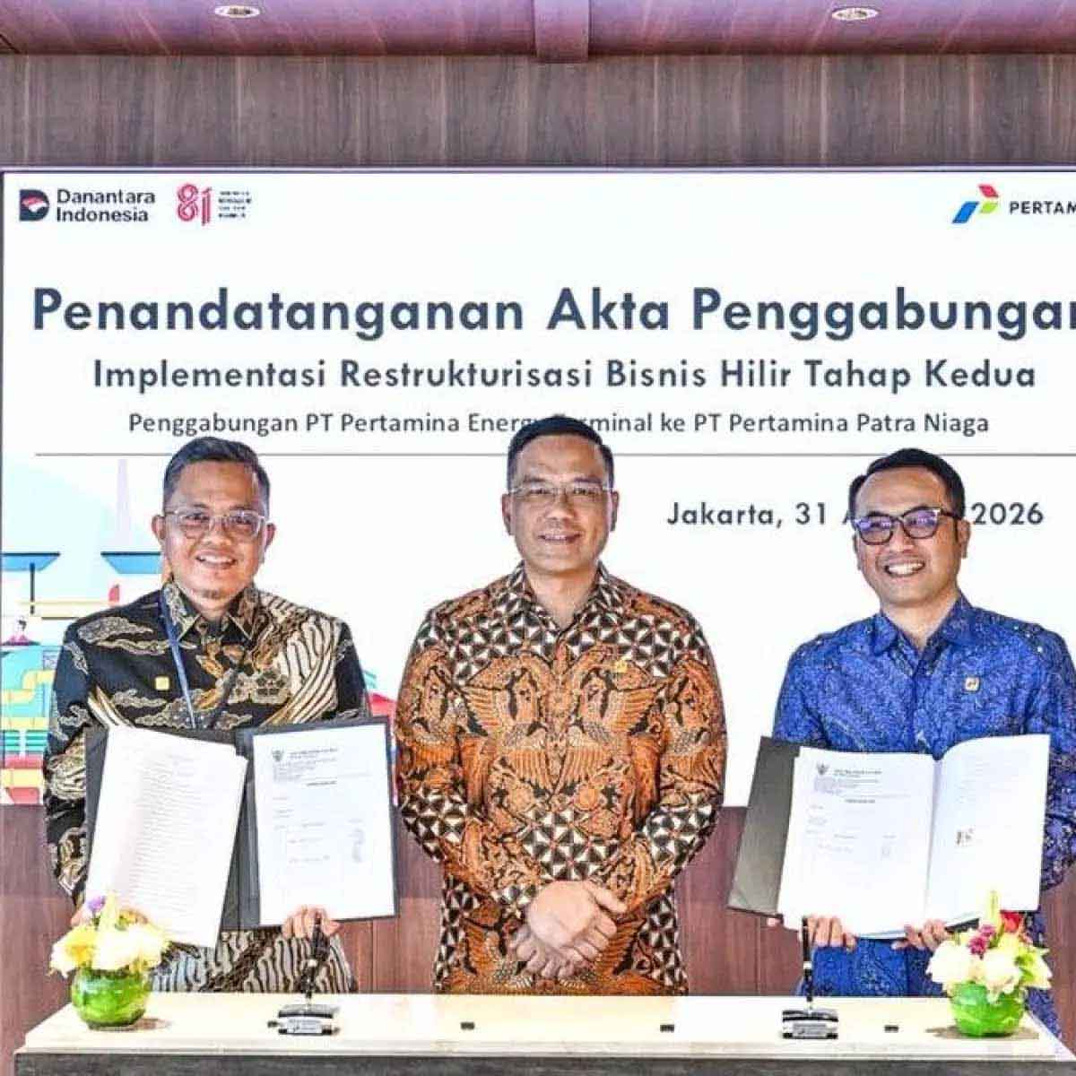 PT. Pertamina Patra Niaga Ambil Alih Bisnis PT. Pertamina Energy Terminal