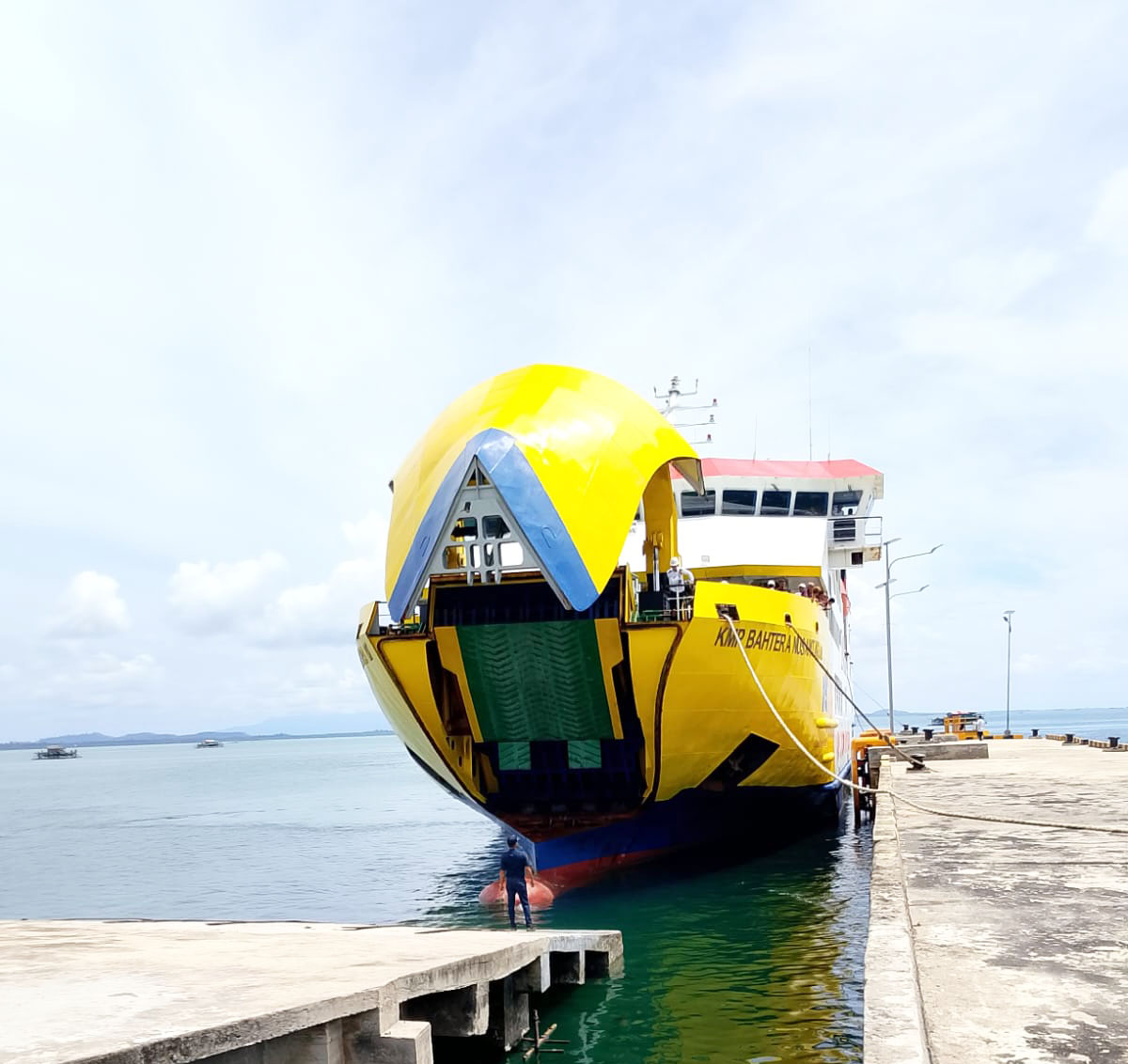 Kini Setiap Minggu Kapal Roro Ke Natuna Dan Anambas Berangkat Dari Tanjunguban