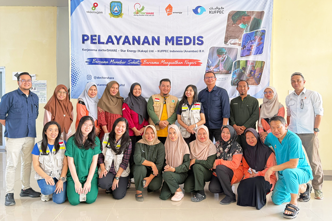 Masyarakat Anambas Dapat Pelayanan Medis Gratis Dari DoctorSHARE