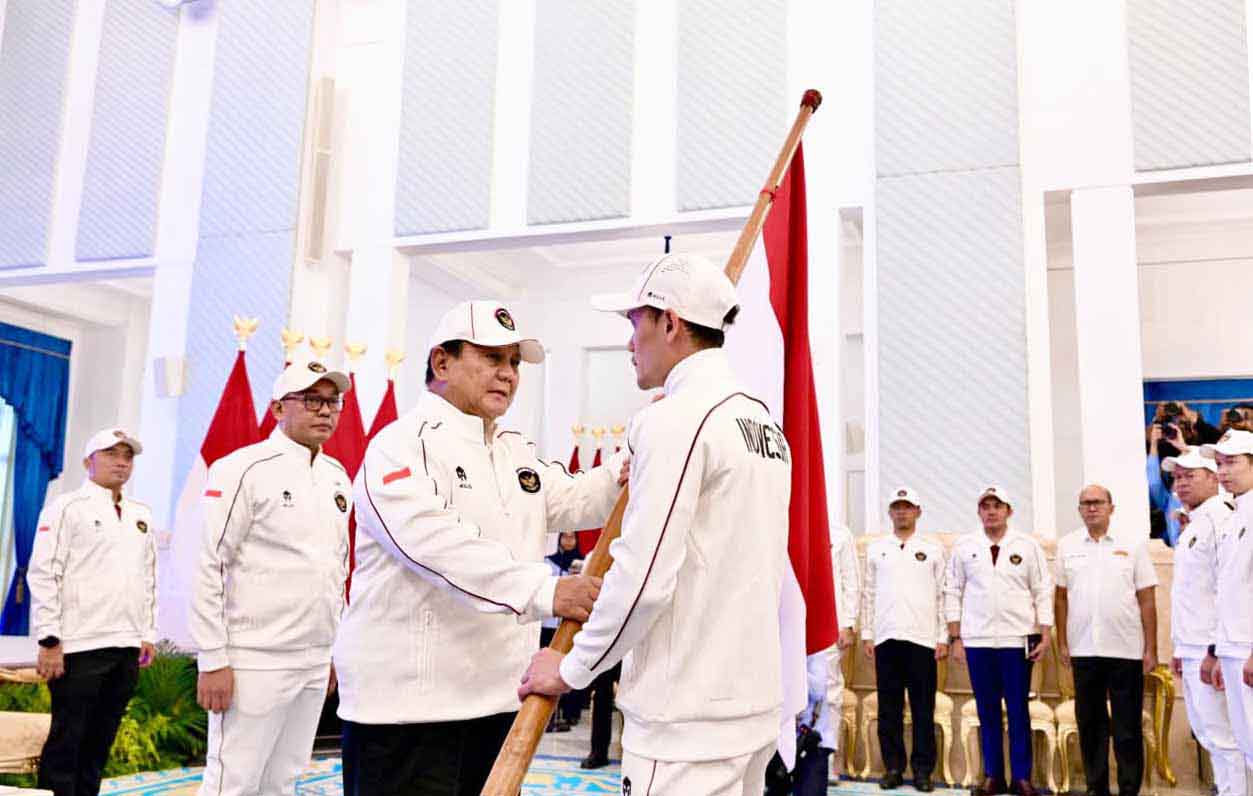 Presiden Prabowo Lepas 432 Atlet Indonesia ke Asian Games 2026 Aichi-Nagoya
