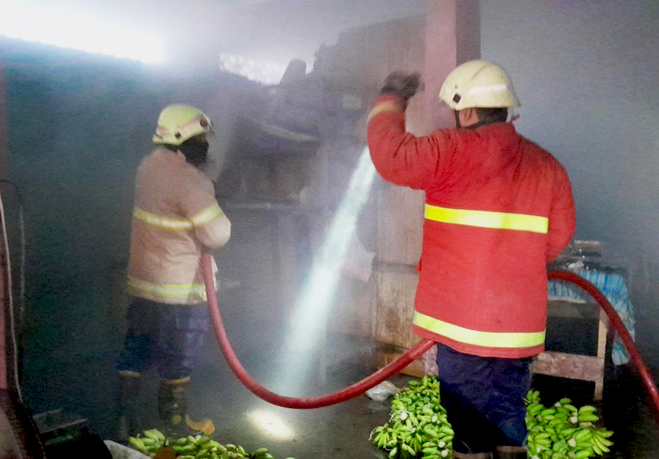 Tabung Boiler Setrika Uap Londri Bocor, Sebuah Rumah di Kamboja Nyaris Hangus