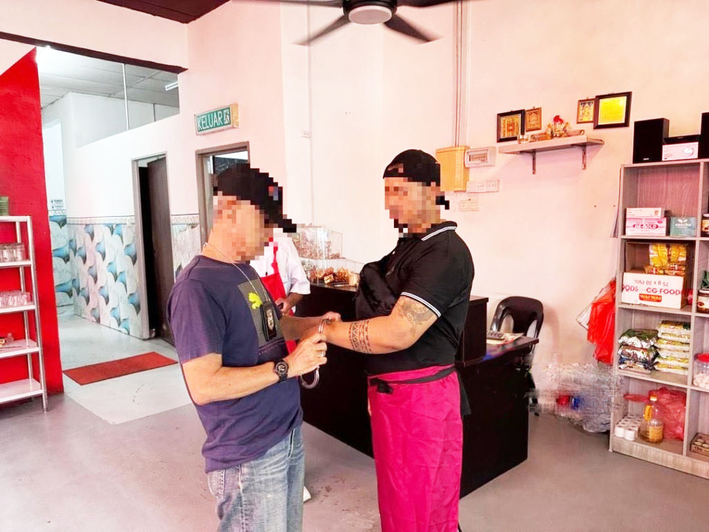 33 Warganegara Asing Ditahan Kantor Imigrasi Malaysia Johor