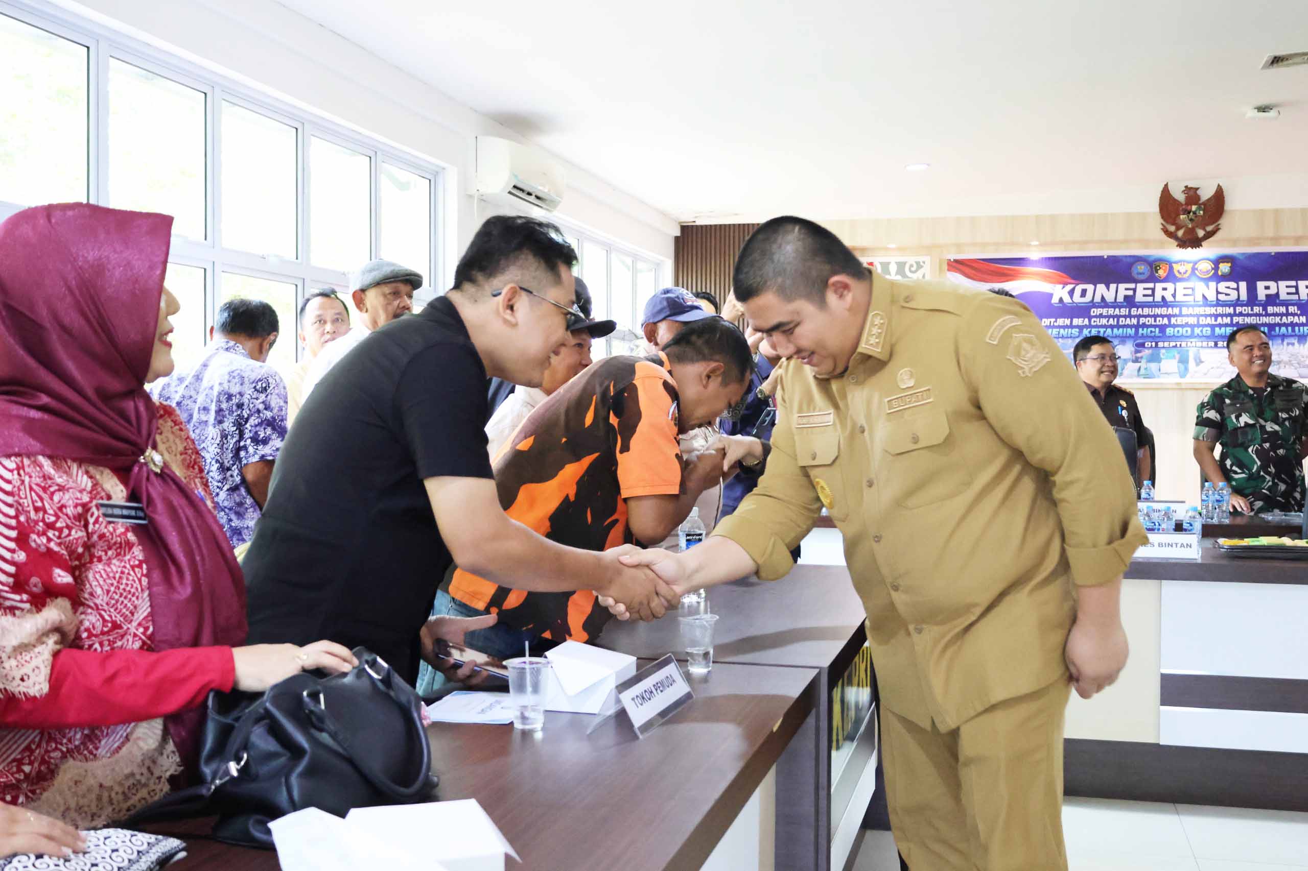 Bupati Bintan Apresiasi Sinergitas Semua Pihak Dalam Pemberantasan Narkoba