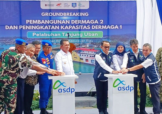 Dirut ASDP : Pengembangan Pelabuhan Tanjunguban Langkah Strategis Jawab Pertumbuhan Mobilitas dan Distribusi Logistik