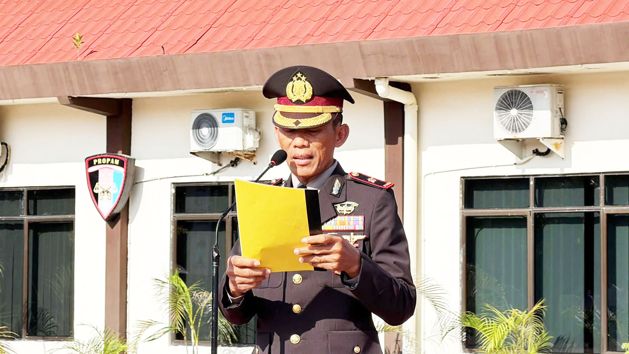 Irup Perdana, Wakapolres Bintan Kompol Rudi Peringati Harkitnas ke-118
