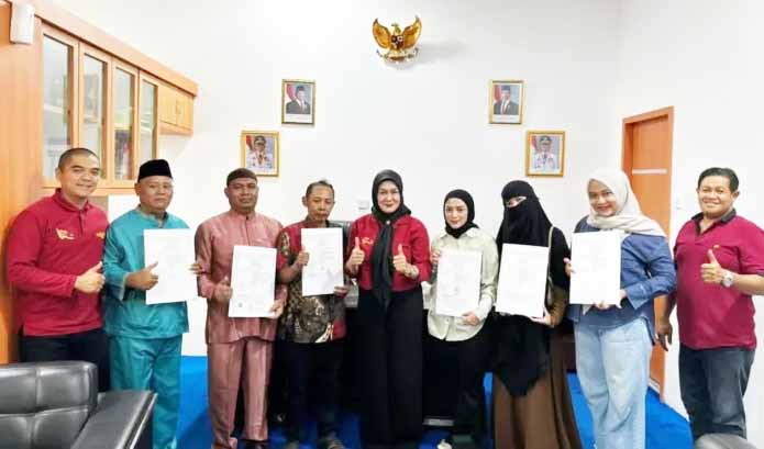 Berkat Fasilitasi Pemko, 7 Pelaku IKM Tanjungpinang Raih Sertifikat Merek Gratis
