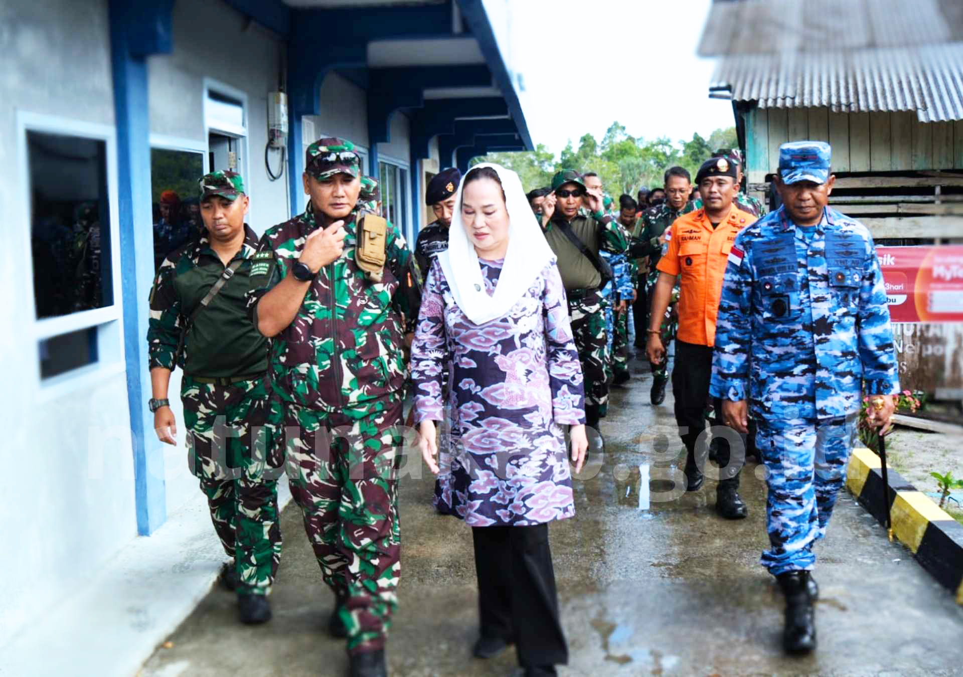 Pangkogabwilhan I Letjen TNI Kunto Arief Wibowo Kunjungi Natuna